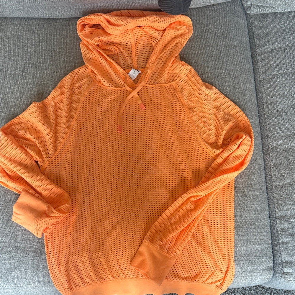 DSG Orange Mesh Hoodie